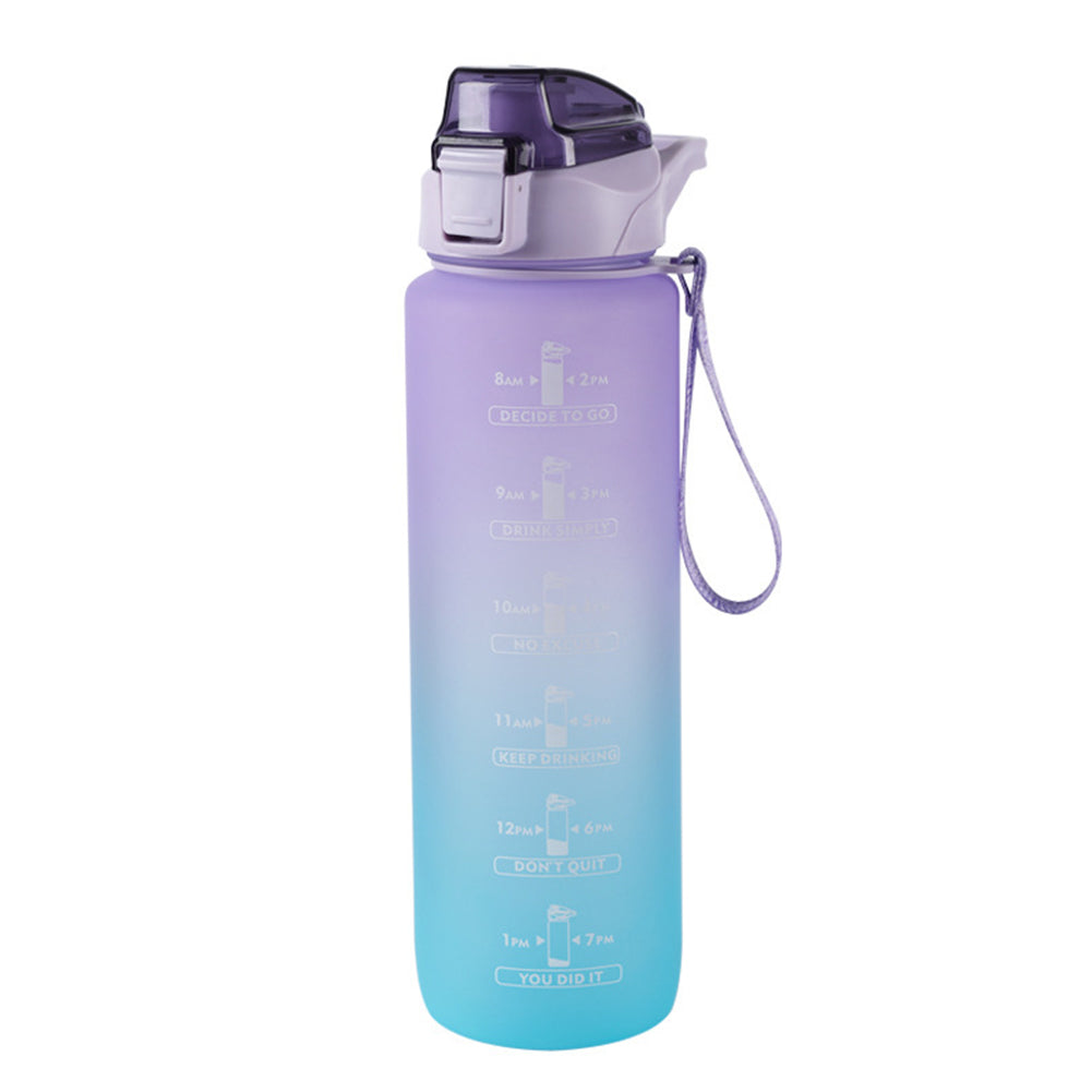 Portable Sports Gym Drinking Bottle with Straw